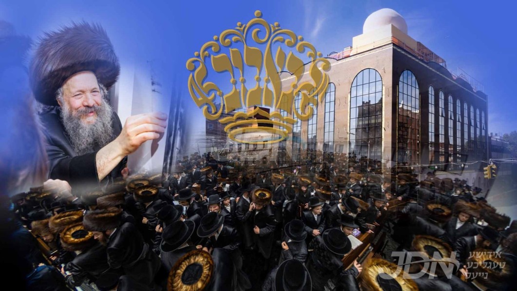 ווידעא: מעמד קביעת מזוזה פון ביהמ&quot;ד החדש באבוב-45