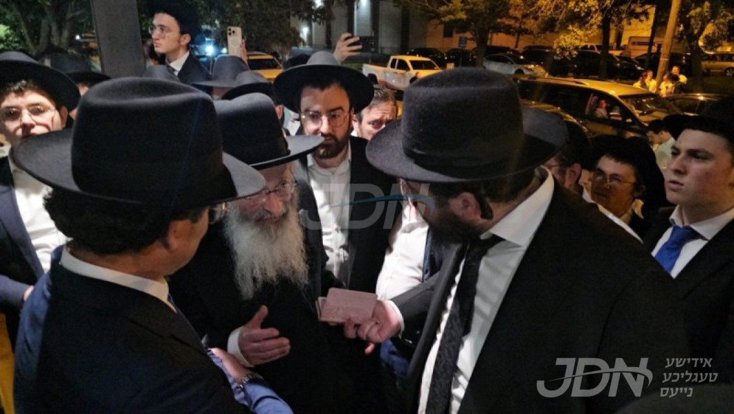 יהדות לעיקוואד אויפגעשוידערט פון ארעסט אויף כולל אינגערמאן – ראשי ישיבות זענען מוחה ביי פאליציי סטאנציע