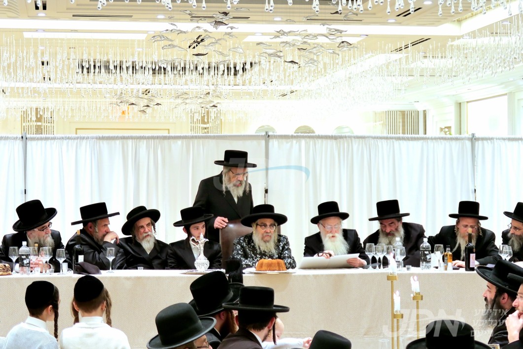 שמחת התנאים פון אן אייניקל פון האדמו"ר מסאטמאר