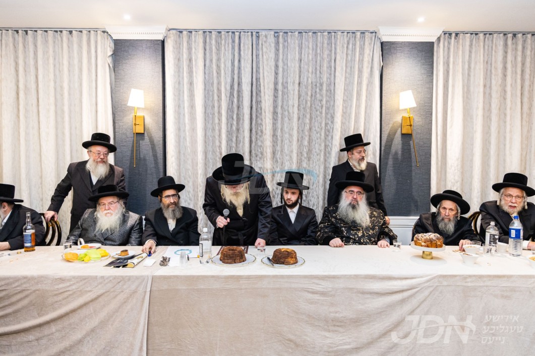 שמחת התנאים בבית סקאליע - שאמלוי - צאנז