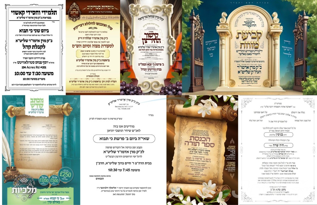 נייעס פון היינטיגן טאג: מאנטאג פרשת כי תבוא