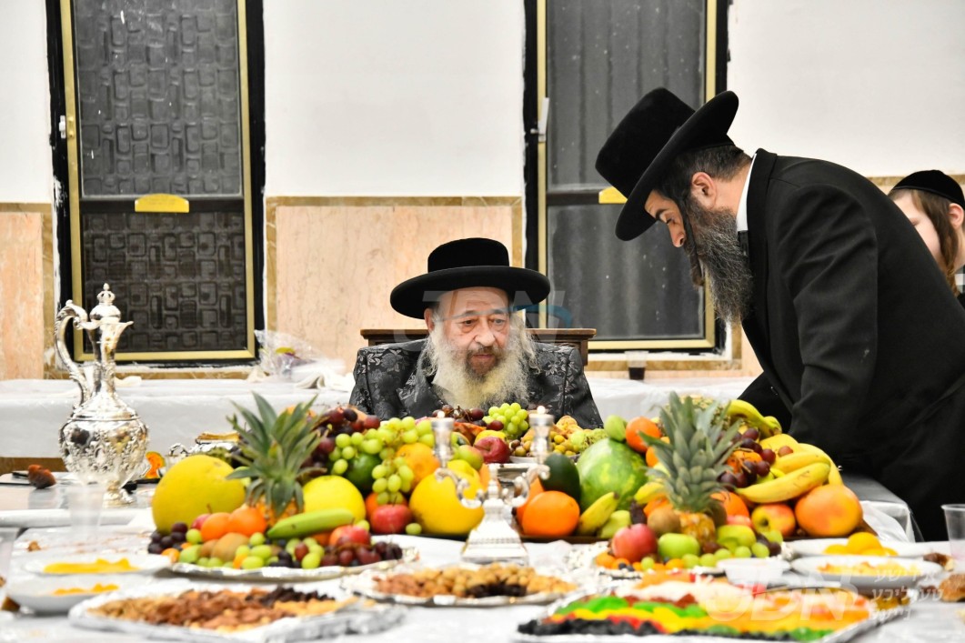 האדמו"ר מדעעש ביים חמשה עשר בשבט טיש