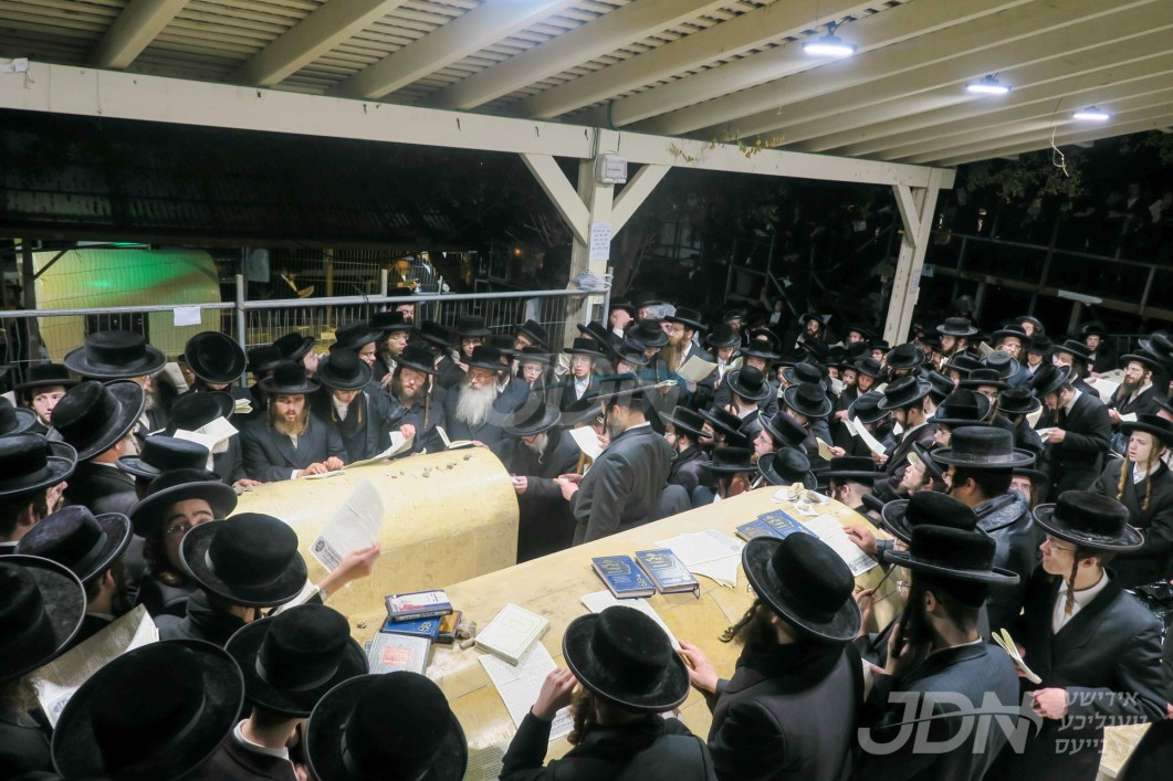 יארצייט פון הרה&quot;ק רבי יוחנן מקארלין זי&quot;ע ביי האדמו&quot;ר מקהל חסידי ירושלים