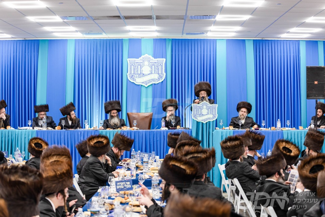 מלוה מלכה און כינוס חסידי סאטמאר אין מאנסי