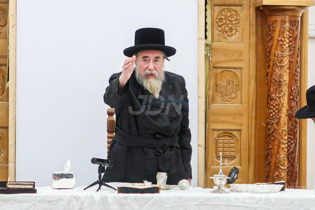 יארצייט פון הרה"ק רבי מנחם נחום מראחמיסטריווקא זי"ע ביי האדמו"ר מראחמיסטריווקא