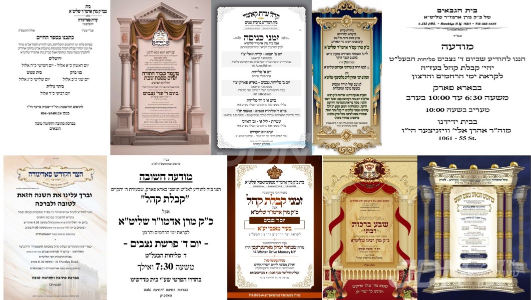 נייעס פון היינטיגן טאג: מיטוואך פרשת נצבים