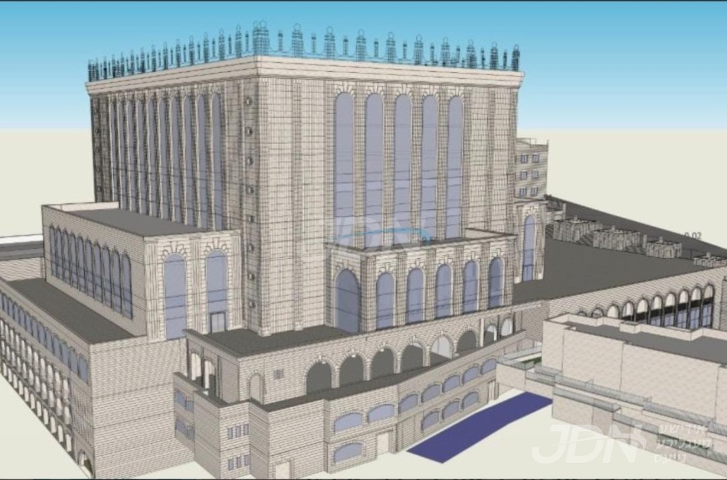 הרחיבי מקום אהלך: ערלויבעניש ערהאלטן פאר געגאנטישע הרחבת גבולי הקדושה בביהמ"ד הגדול אין קרית בעלזא