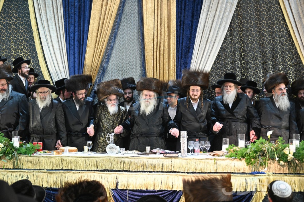 שמחת החתונה פון הכלה בת האדמו&quot;ר מקאזניץ