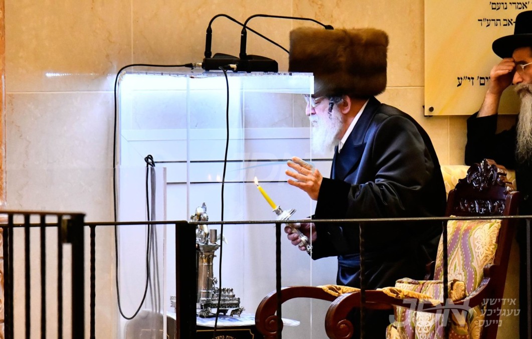 להודות ולהלל לשמך הגדול: האדמו&quot;ר מוויזניץ לרפו&quot;ש וועט בעז&quot;ה פראווענען די ימי החנוכה אין ביהמ&quot;ד הגדול