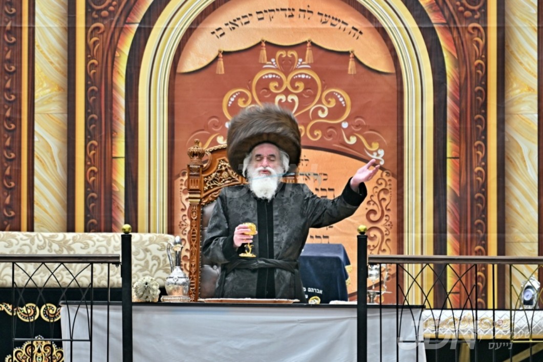 האדמו&quot;ר מוויזניץ ערווארטעט אויף א באזוך אין ניו יארק, ספעציעלע שבת אין מאריאט האטעל אין ניו דזשערזי מיט די צעירי האברכים