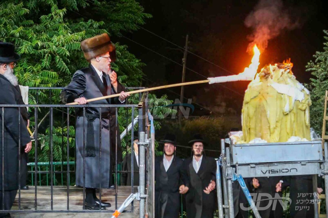 ל&quot;ג בעומר אין חצר הקודש סערט וויזניץ