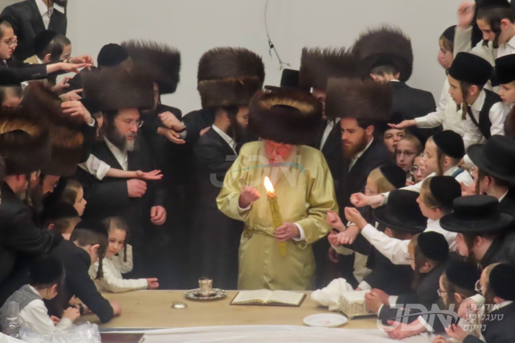 האדמו&quot;ר מלעלוב מוצש&quot;ק אין מאנסי