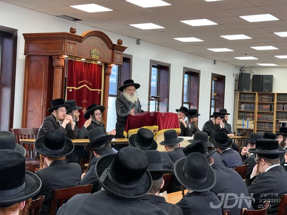 מעמד פתיחת הזמן אין היכל ישיבה ומתיבתא נחלת צבי ד&#039;קראלי