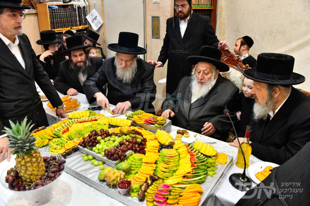 האדמו"ר מנאראל ביים חמשה עשר בשבט טיש