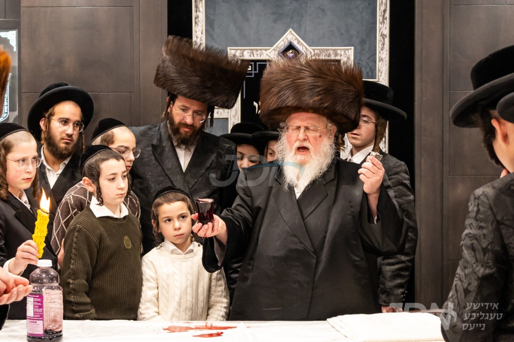 האדמו&quot;ר מסאסוב מוצש&quot;ק אין בארא פארק