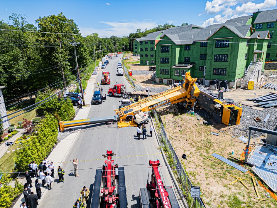 גרויסע נסים אין קרית יואל ווען הויכע קרעין פאלט ביי נייע שוהל קאנסטרוקציע זאנע