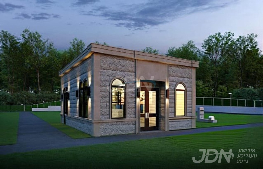 אוהל הק&#039; וועט אויפגעבויעט ווערן אויפן ציון המצוינת פון כ&quot;ק אדמו&quot;ר הרה&quot;ק מראחמיסטריווקא זצ&quot;ל