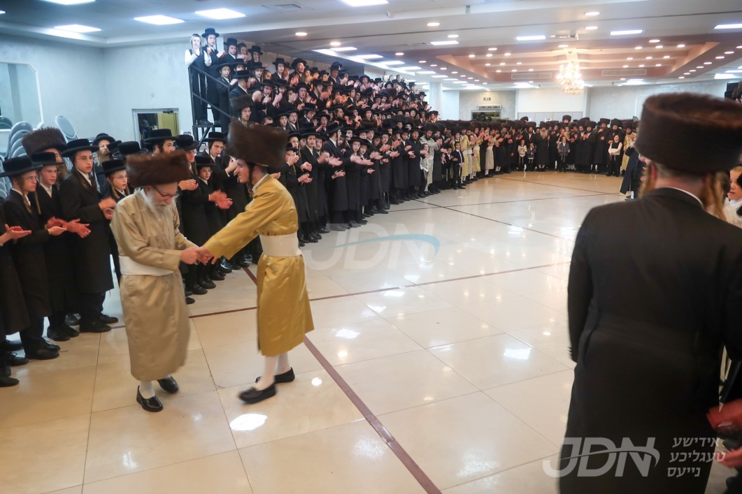 שמחת החתונה פון אן אייניקל פון האדמו&quot;ר מקהל חסידי ירושלים