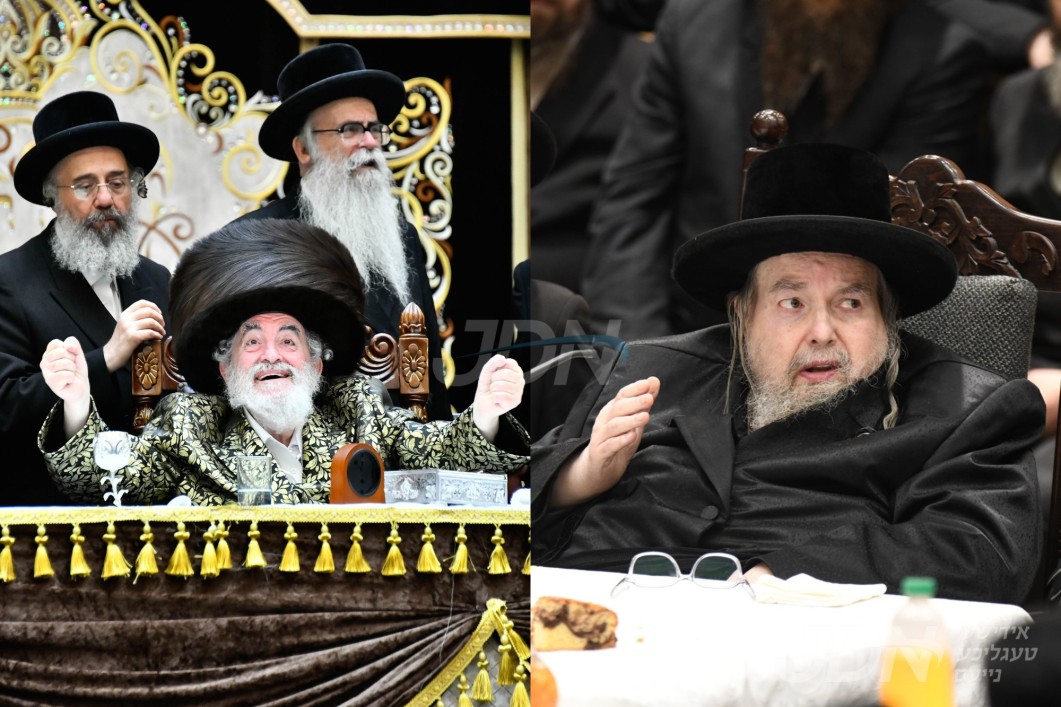 האדמו&quot;ר מבעלזא אנגעקומען אויף א באזוך ביי גיסו האדמו&quot;ר מוויזניץ לרפו&quot;ש, איידער די נסיעה קיין דייטשלאנד