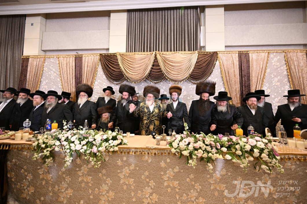 שמחת התנאים פון אן אייניקל פון האדמו"ר מספינקא