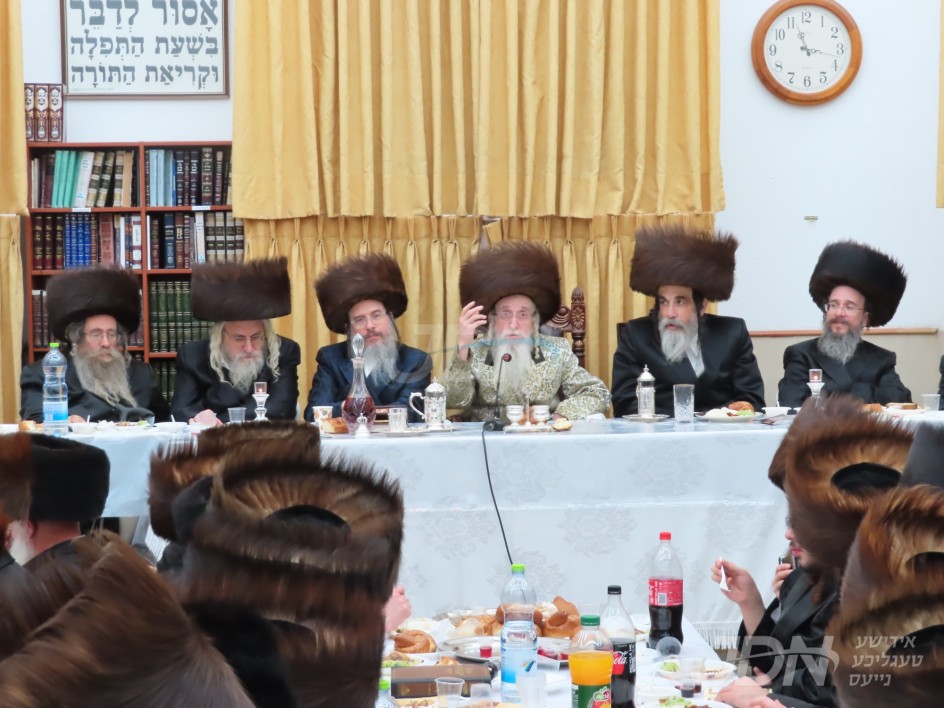 יארצייט פון הרה"ק רבי שלום משאץ זי"ע ביי האדמו"ר ממעליץ אשדוד