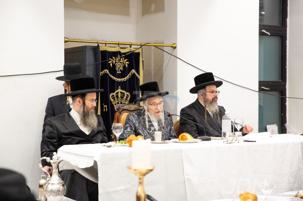 סיום מסכת גיטין במסגרת הלימוד שיחתי דחסידי קאסאן