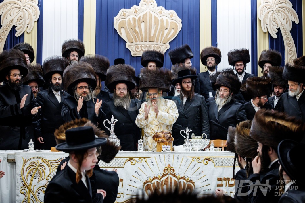 שמחת החתונה פון אן אור אייניקל פון האדמו"ר מסאטמאר