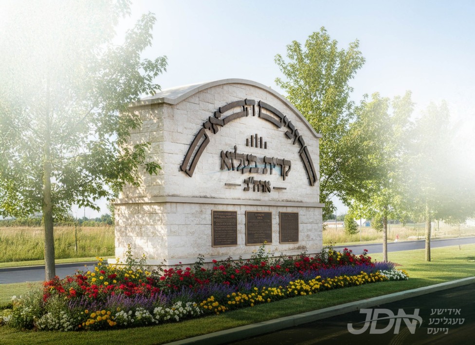 איבערראשנדע מעלדונג איבער די אויפבוי פון א שפאגל נייע ישוב קרית בעלזא ארה"ב