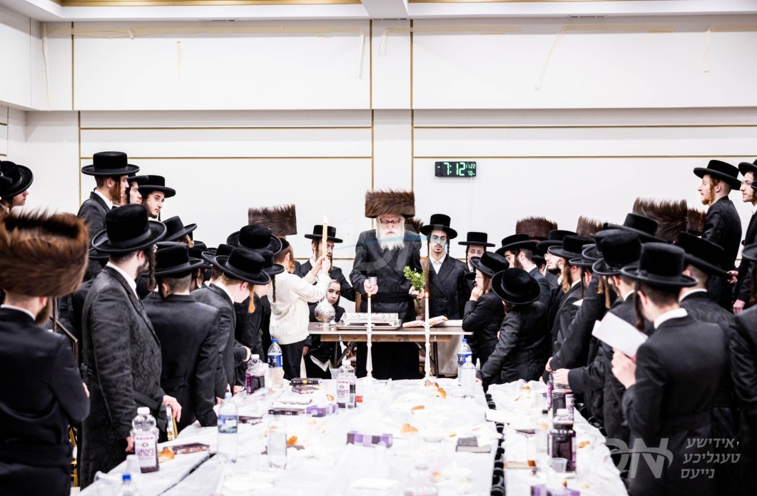 האדמו&quot;ר מקאשוי מוצש&quot;ק אין קרית יואל