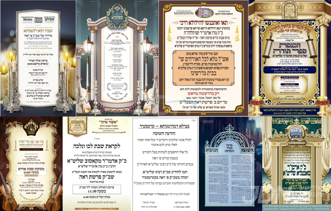 נייעס פון היינטיגן טאג: ערב שבת פרשת ראה