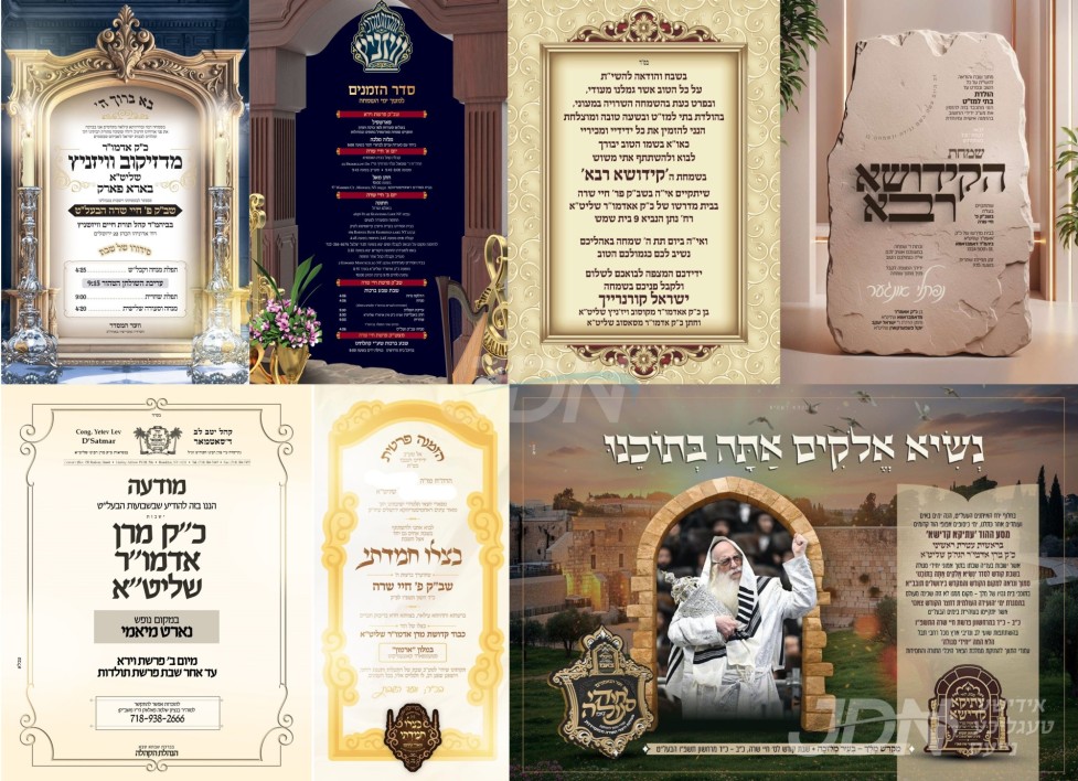 נייעס פון היינטיגן טאג: ערב שבת פרשת חיי שרה