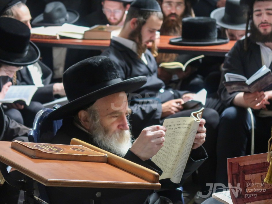 תשעה באב ביי הגה&quot;צ רבי יצחק מאיר מארגענשטערן