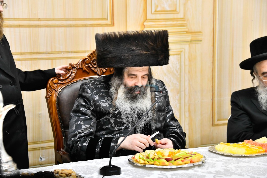 האדמו"ר מזוטשקא ביים חמשה עשר בשבט טיש