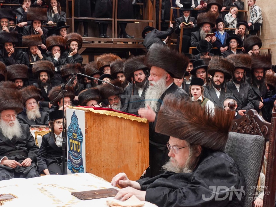 שבת טהרנו אין חצר הקודש בעלזא זיך מחזק צו זיין קעגן די פגעי הטעכנעלאגיע