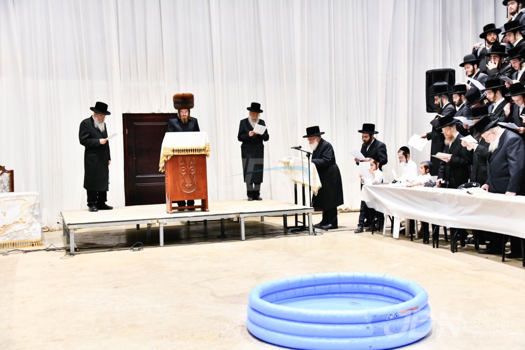 האדמו&quot;ר מסאדיגורה ביי תשליך