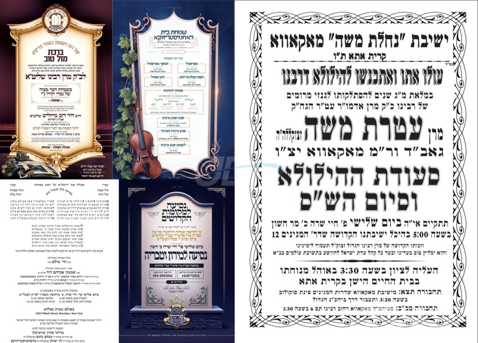 נייעס פון היינטיגן טאג: דינסטאג פרשת חיי שרה