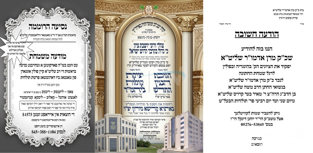 נייעס פון היינטיגן טאג: מאנטאג פרשת תולדות