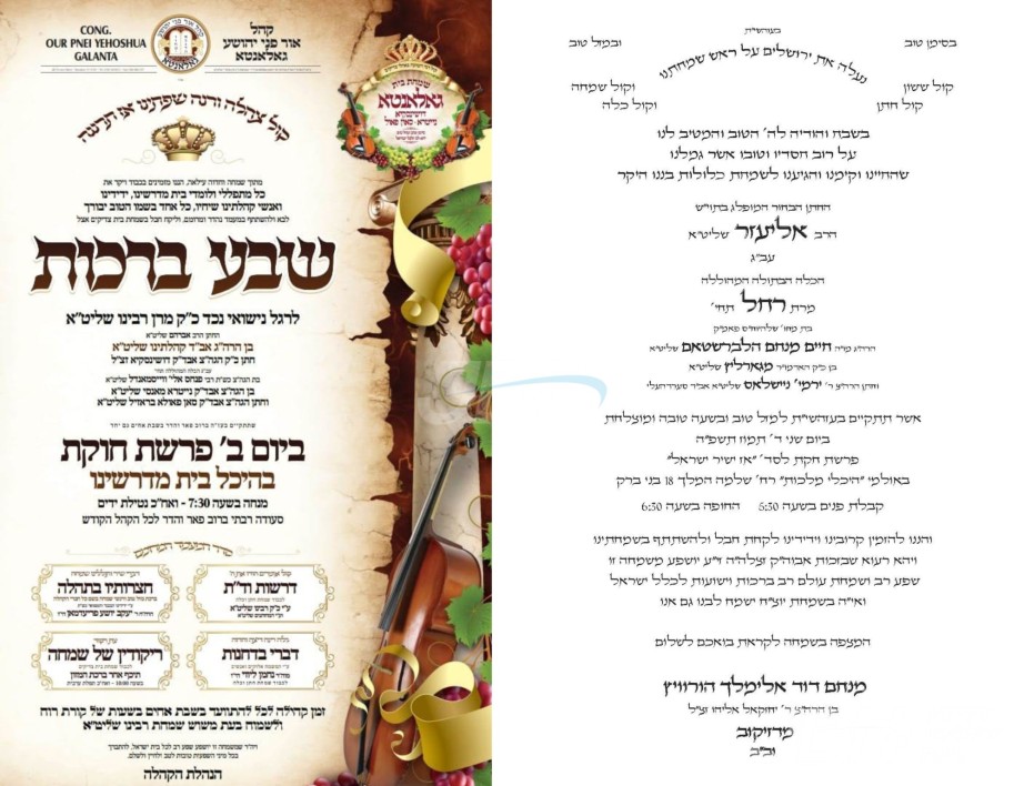 נייעס פון היינטיגן טאג: מאנטאג פרשת חוקת