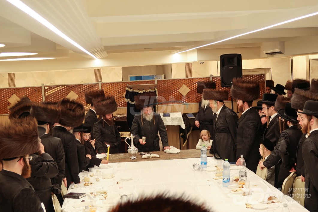 שמחת הפארשפיל פון החתן בן האדמו&quot;ר מווערדאן פון ירושלים