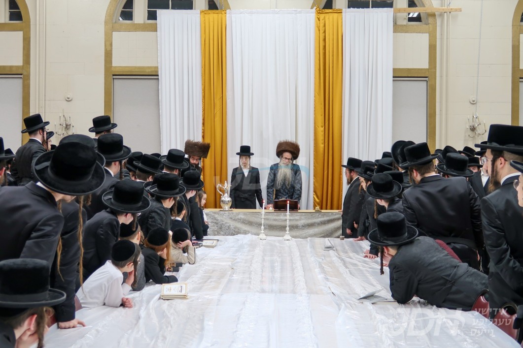 שבת התוועדות פאר בחורי צאנז זוועהיל לרגל ימי השובבי"ם