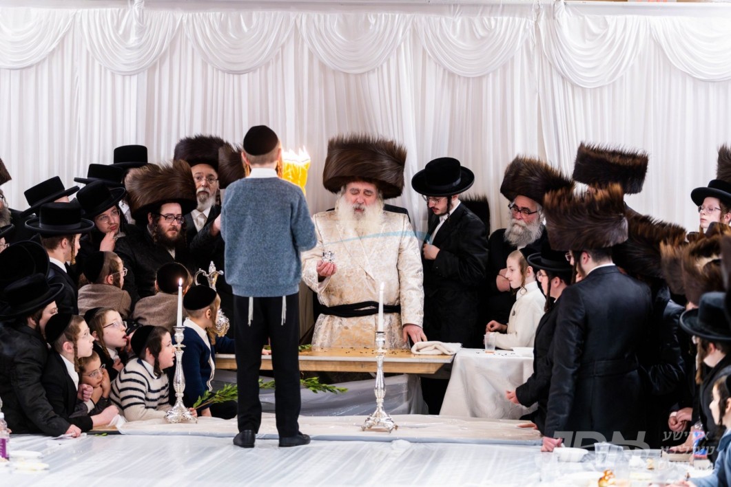 האדמו"ר מקראלי מוצש"ק אין קרית יואל