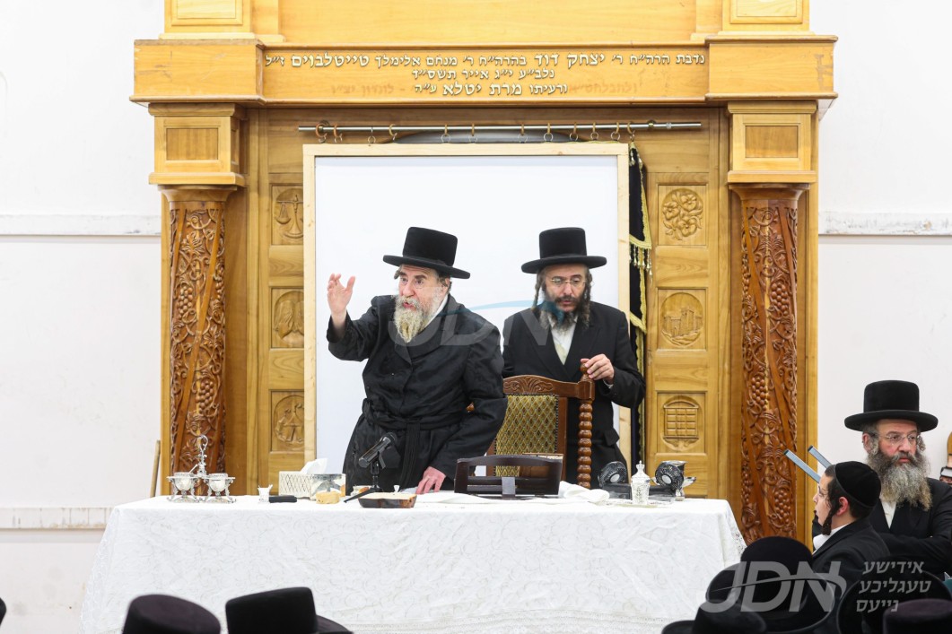 יארצייט פון הרה&quot;ק רבי יוחנן השני מראחמיסטריווקא זי&quot;ע ביי האדמו&quot;ר מראחמיסטריווקא