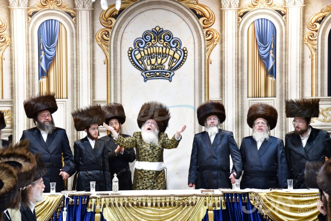 שבת אויפרוף פון החתן בן האדמו&quot;ר מקרעטשניף קרית גת