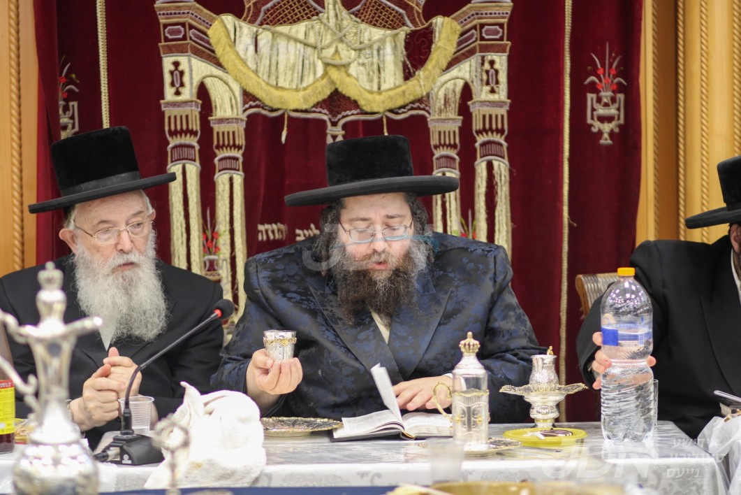 יארצייט פון הרה"ק רבי סיני מזמיגראד זי"ע ביי האדמו"ר מצאנז זמיגראד בני ברק