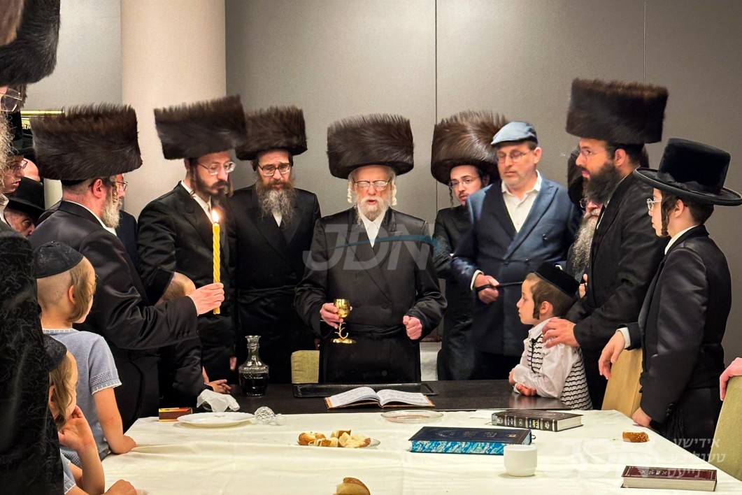 האדמו&quot;ר מסערט וויזניץ אויף אפרוה אין עסטרייך