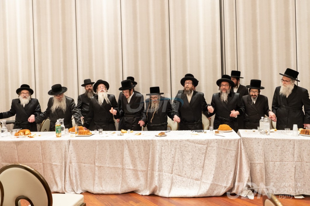 שמחת התנאים פון החתן בן האדמו"ר מסקולען פון וויליאמסבורג