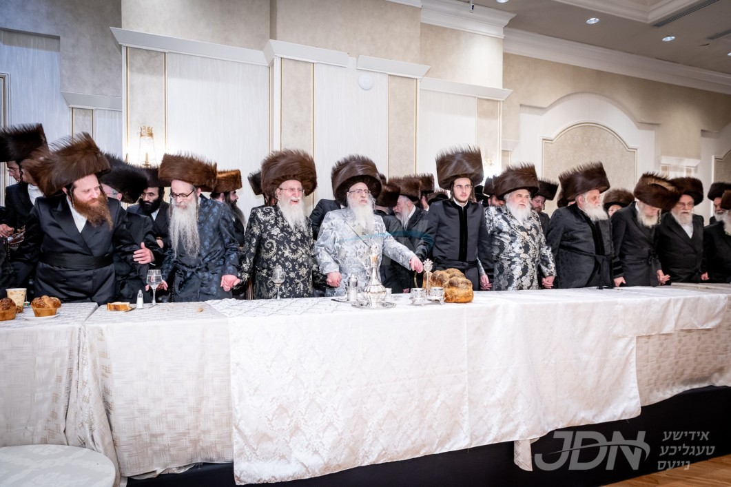 שמחת החתונה בבית גאב"ד קרית צאנז ירושלים - קוסוב וויזניץ - אודווארי