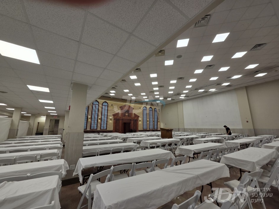 במקום רנה שם תהא תפילה: האדמו&quot;ר מסקולען וועט פראווענען די ימים הנוראים אין ריגער זאל אין בארא פארק