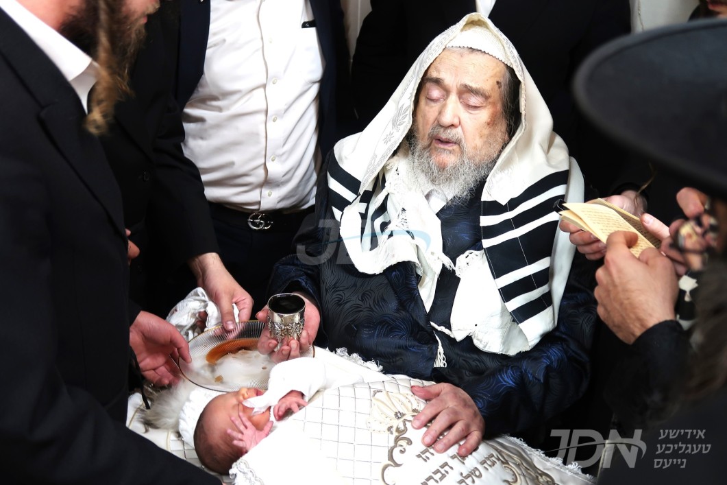 שמחת הברית פון אן אור אייניקל פון הגה&quot;צ רבי יעקב מאיר שעכטער