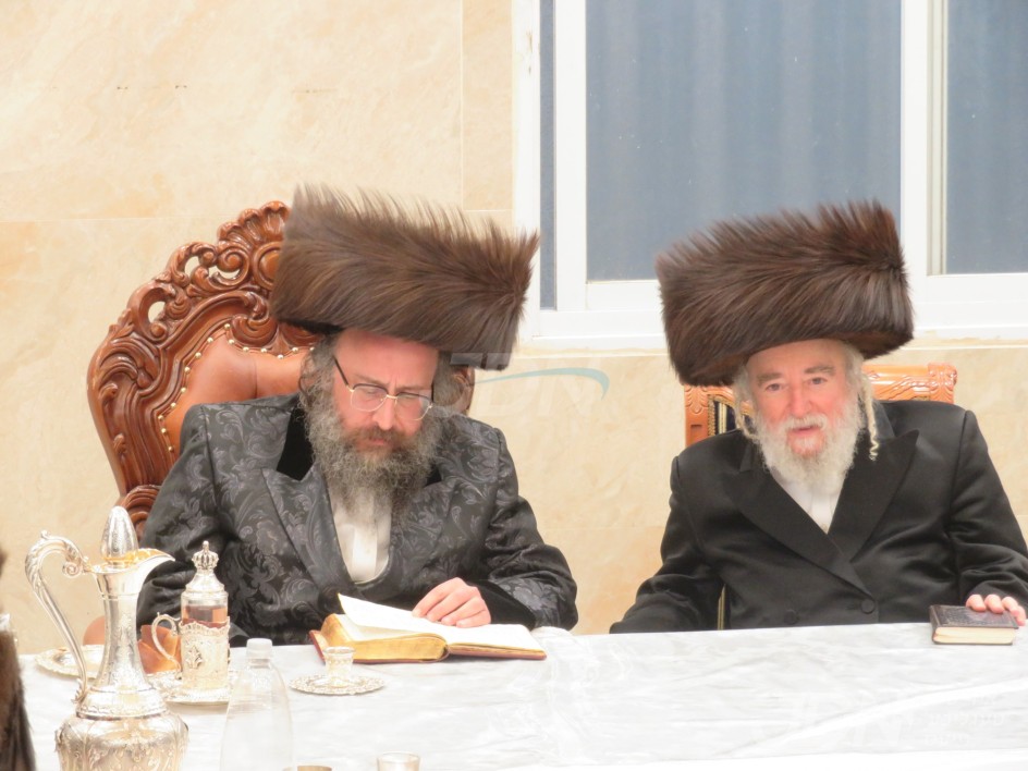 יארצייט פון הרה"ק בעל חלקת יהושע מביאלא זי"ע ביי האדמו"ר מביאלא בית שמש